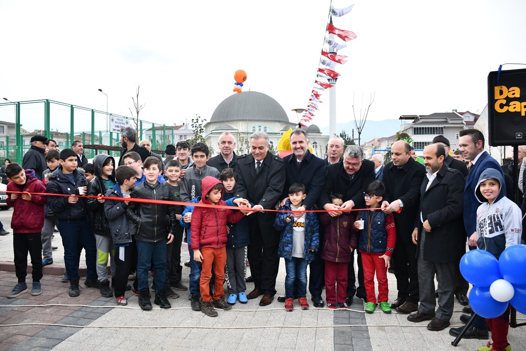 Kemal Özkan Parkı Törenle Açıldı