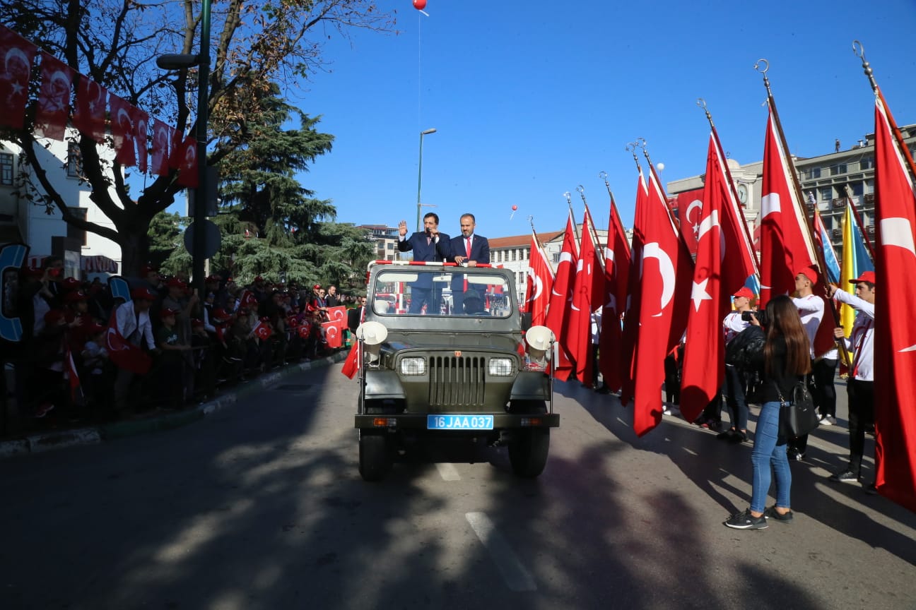 Bursa’da ‘Cumhuriyet’ coşkusu
