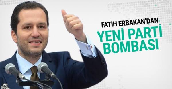 Fatih Erbakan yeni partiyi açıkladı!