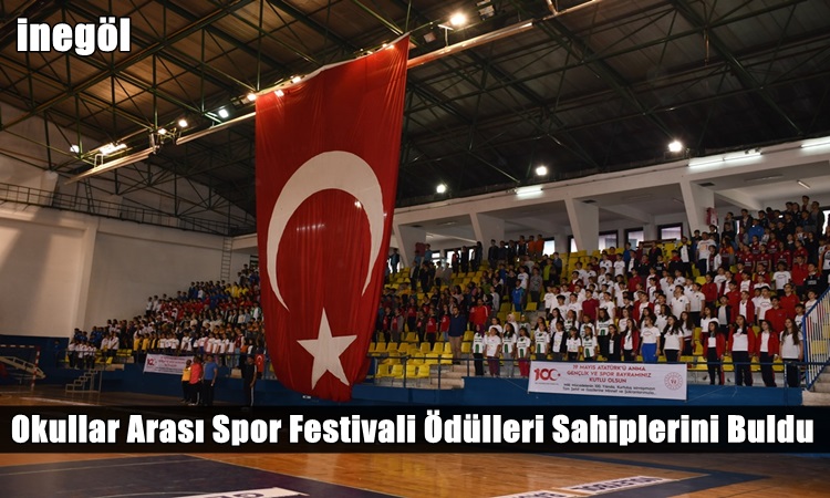 Okullar Arası Spor Festivali Ödülleri Sahiplerini Buldu
