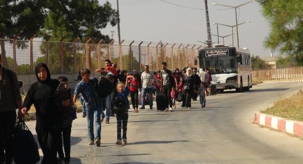 Bir Hafta da 16 Bin Kişi Suriye Tarafina Geçiş Yaptı