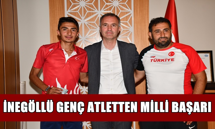 İnegöllü Türkiye Şampiyonuna Başkan Taban’dan Tebrik