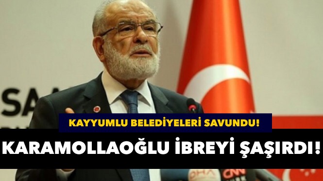 Karamollaoğlu HDP’li belediyeleri savundu