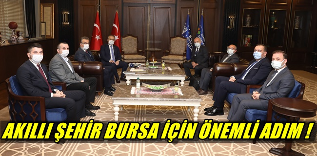 Akıllı şehir Bursa için önemli adım !