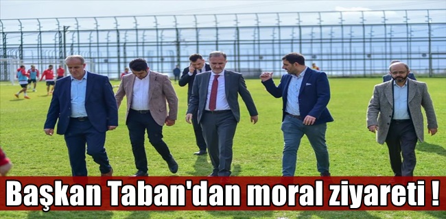 Başkan Taban’dan Sivas Maçı Öncesi İnegölspor’a Moral Ziyareti