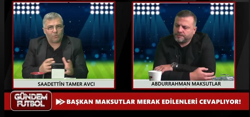 Abdurrahman Maksutlar gündeme dair açıklamada bulunuyor
