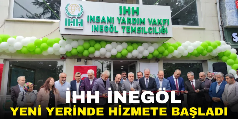 Mazlum coğrafyaya umut olan İHH, yeni binasında
