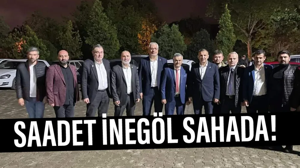 Saadet İnegöl sahada!