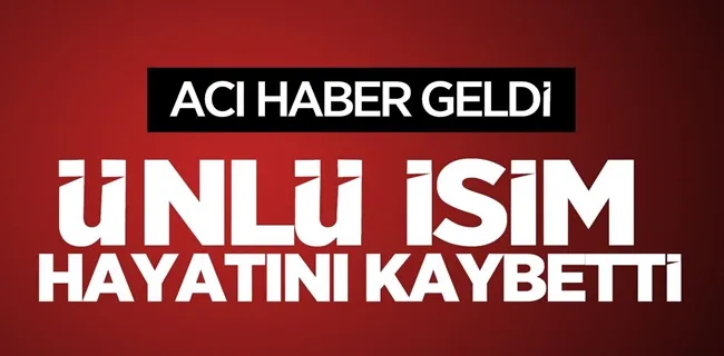 Ünlü sanatçıdan kötü haber !