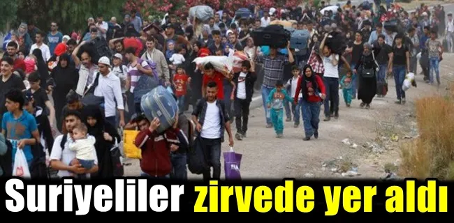 TÜİK nüfus istatistiklerinde Suriyeliler birinci oldu!