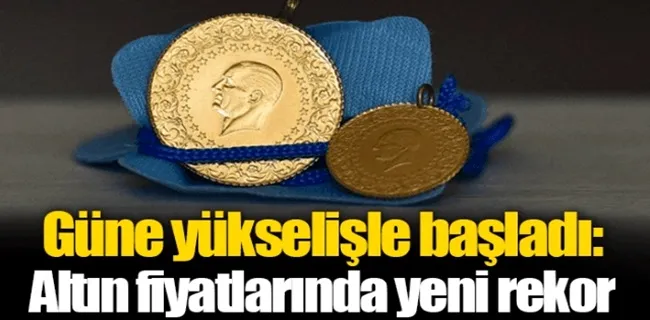 Altın fiyatlarında yeni rekor geldi !