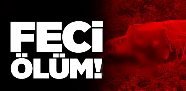 Traktörün altında kalan genç feci şekilde can verdi !