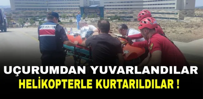 Kıran yaylasında feci kaza !