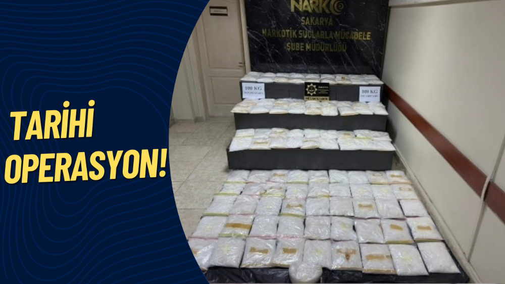 Otoyolda tarihi operasyon: 100 kilo uyuşturucu cipin bagajında bulundu