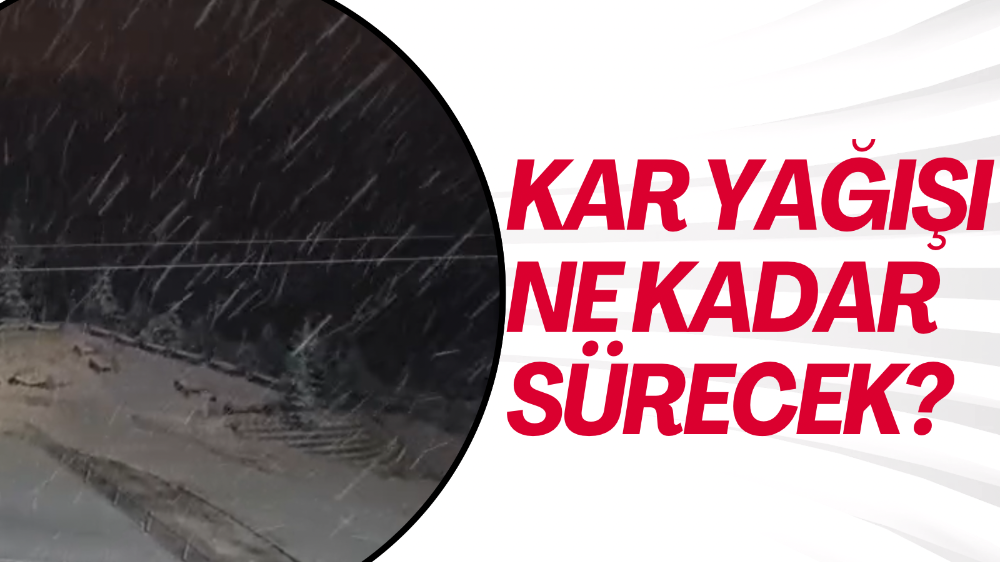 Yükseklerde kar yağışı başladı