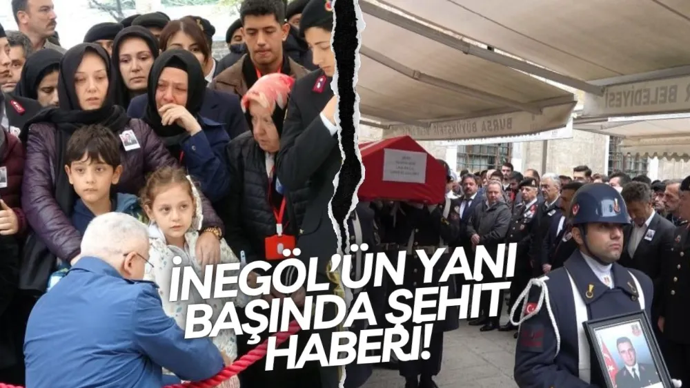 Şehit Jandarma Astsubay Tacettin Gün, Bursa’da son yolculuğuna uğurlandı