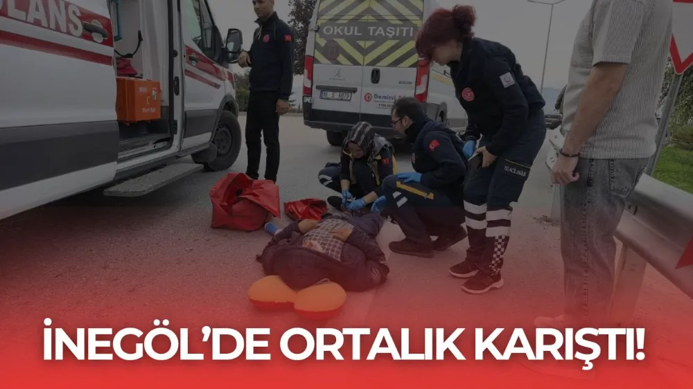 Servis minibüsünün çarptığı yaşlı adam ağır yaralandı