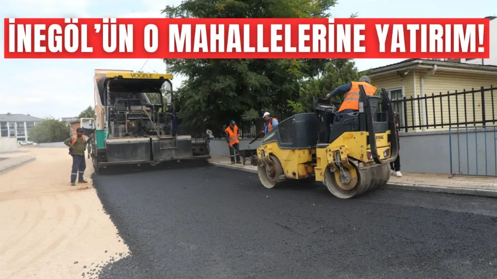 5 Sokakta Asfalt Kaplama Çalışması Yapılıyor