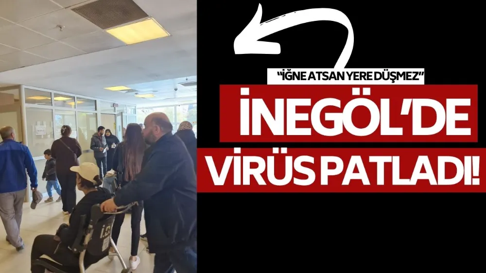 İnegöl’de Soğuk Hava Hastaneleri Doldurdu