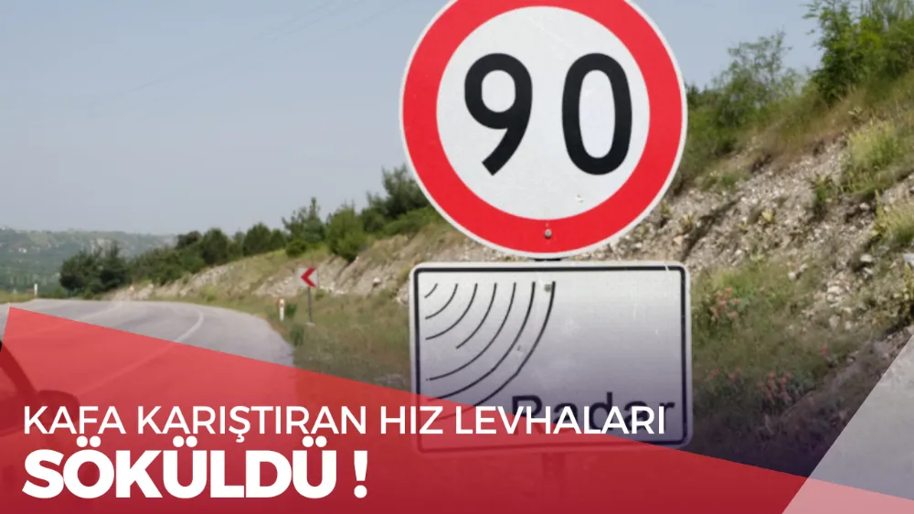 Kafa Karıştıran Hız Levhaları İçin Harekete Geçildi