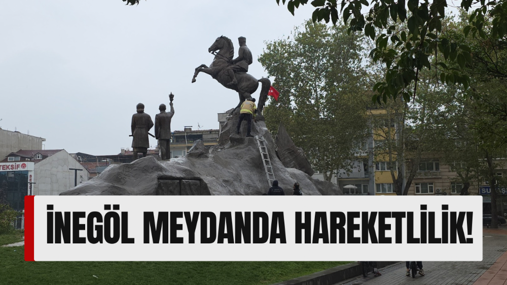 Atatürk Anıtı’nda mahsur kaldı