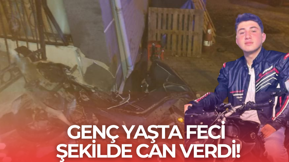 Motokurye faciası: 19 yaşındaki Ali Aydın yaşamını yitirdi