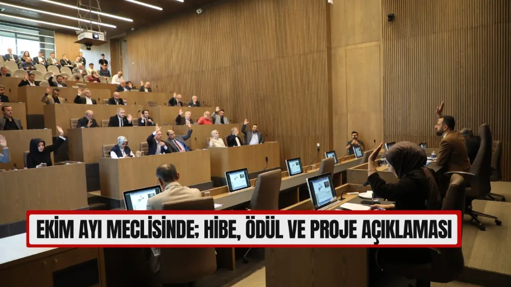 İnegöl Belediyesi Ekim Ayı Meclis Toplantısı Yapıldı