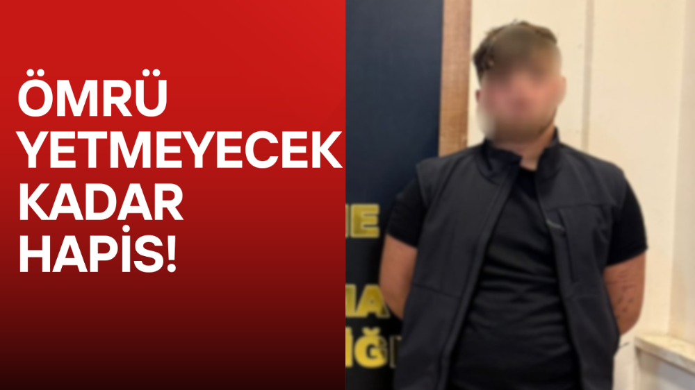 80 yıl cezası vardı, yakalandı!