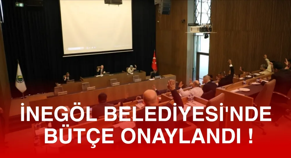 İnegöl Belediyesi Bütçesinde Aslan Payı; Çevre Ve Şehircilik Projelerinin