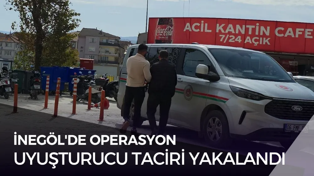 İnegöl’de Uyuşturucu Operasyonu: Kovalamaca Sonucu Yakalandı