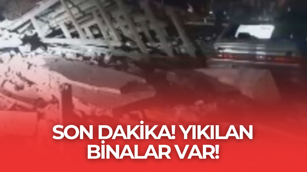 Balıkesir’de yıkılan binalar var!