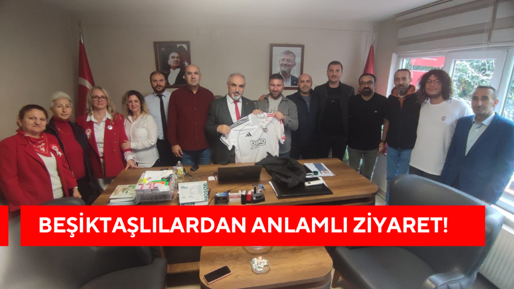 İnegöl Beşiktaşlılar Derneği’nden CHP’ye Ziyaret