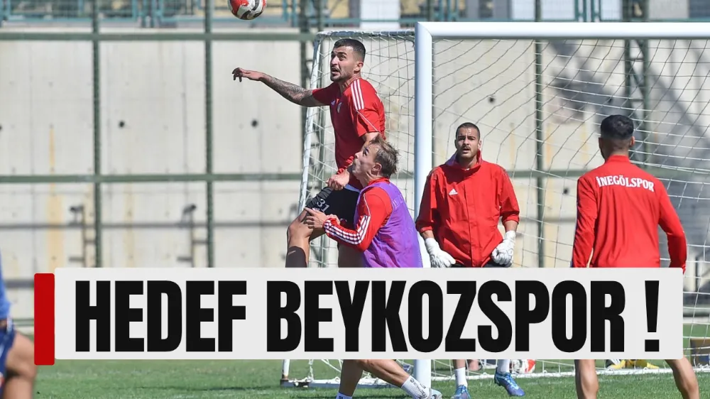 İnegölspor Beykozspor Maçı Hazırlıklarına Başladı