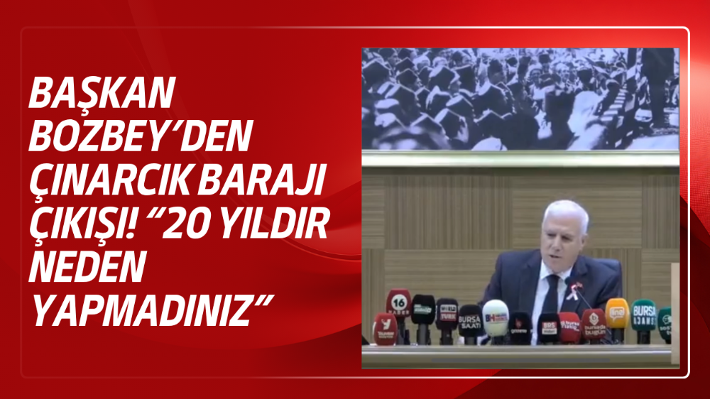 BAŞKAN BOZBEY; “SU SORUNUNU KÖKÜNDEN ÇÖZECEĞİZ”