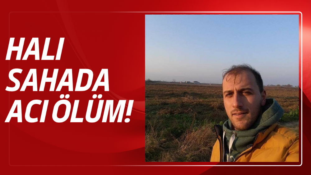 3 çocuk babası adam halı sahada kalbine yenildi