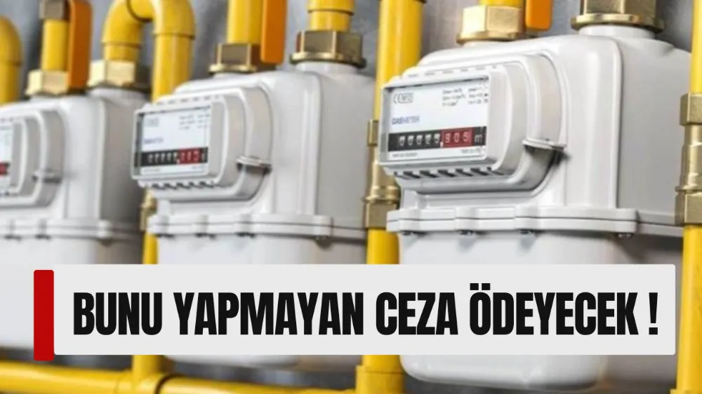 Doğal gaz kullananlar dikkat! Süre doluyor, cezaya düşmeyin