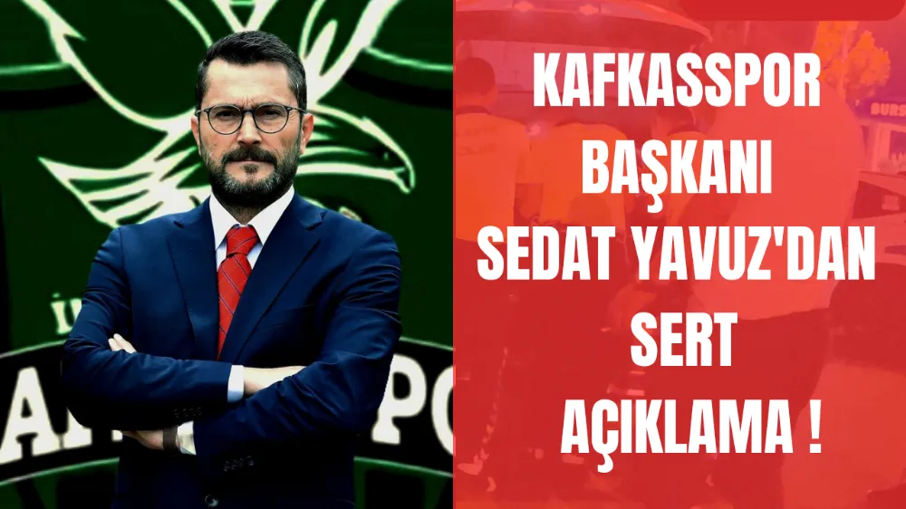 İnegöl Kafkasspor Başkanı Sedat Yavuz’dan Sert Açıklama
