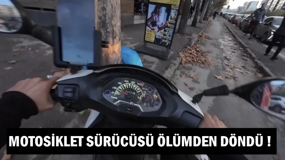 Bursa’da Tepki Gösteren Motosikletli Kaygan Zeminde Kaza Yaptı