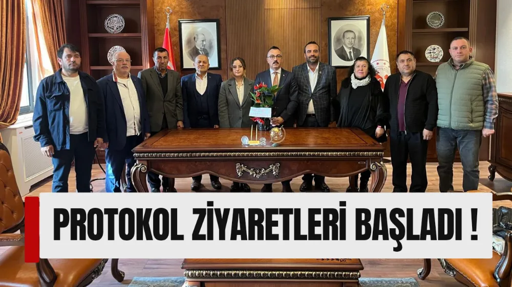 Demokrat Parti İnegöl İlçe Teşkilatı’ndan Kaymakam Eren Aslan’a Ziyaret