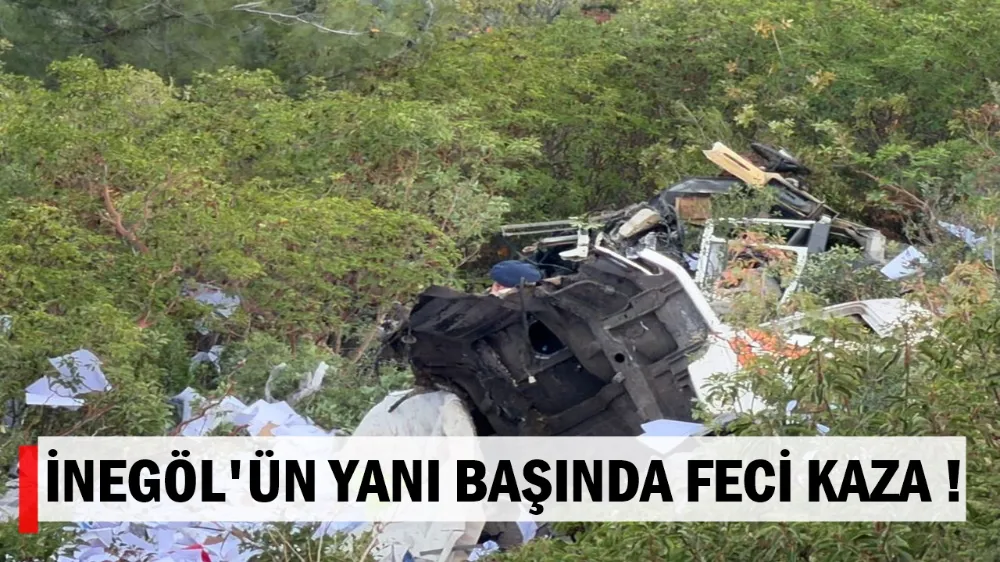 İznik–Yenişehir Yolunda Tır Uçuruma Yuvarlandı: 2 Ölü