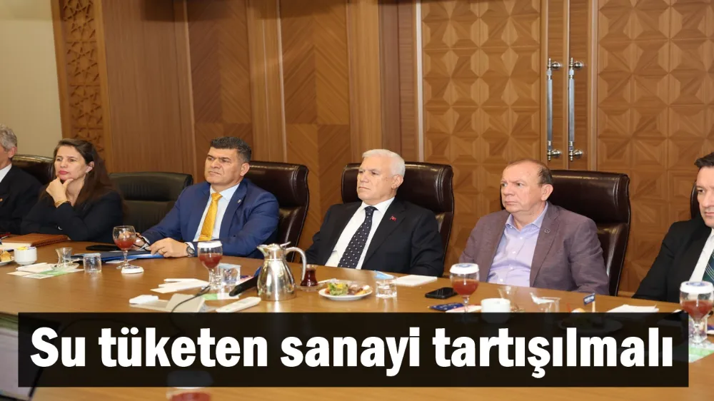 SU TÜKETEN SANAYİ TARTIŞILMALI