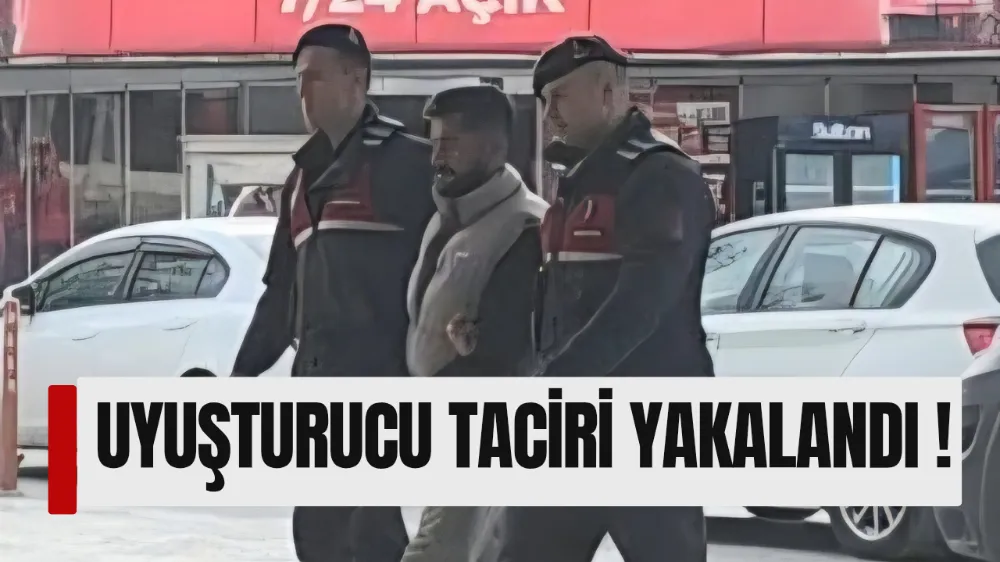 Uyuşturucu taciri yaşanan kovalamaca sonunda yakalandı !