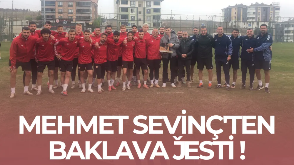Mehmet Sevinç’ten İnegölspor’a Baklava Jestı