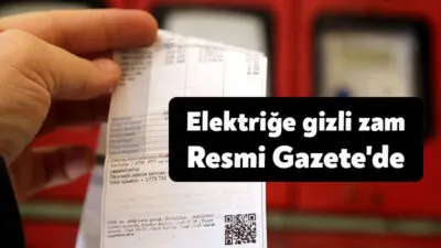 Elektriğe gizli dev zam kapıda !