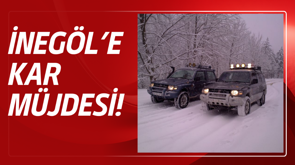 Bursalılara beyaz müjde! 