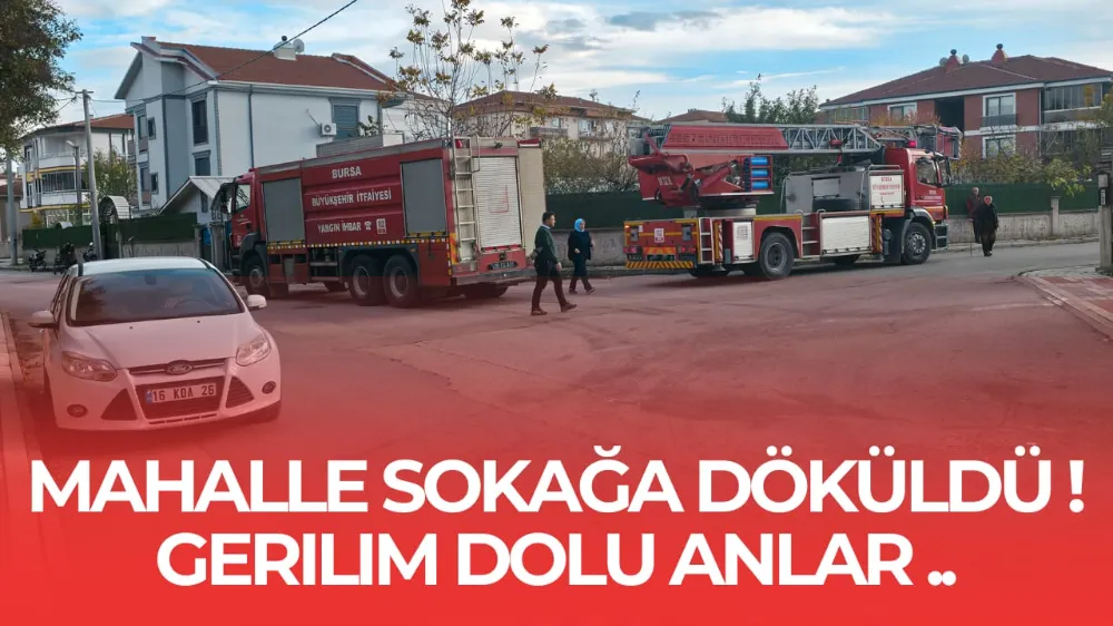 Mahalle sokağa döküldü !