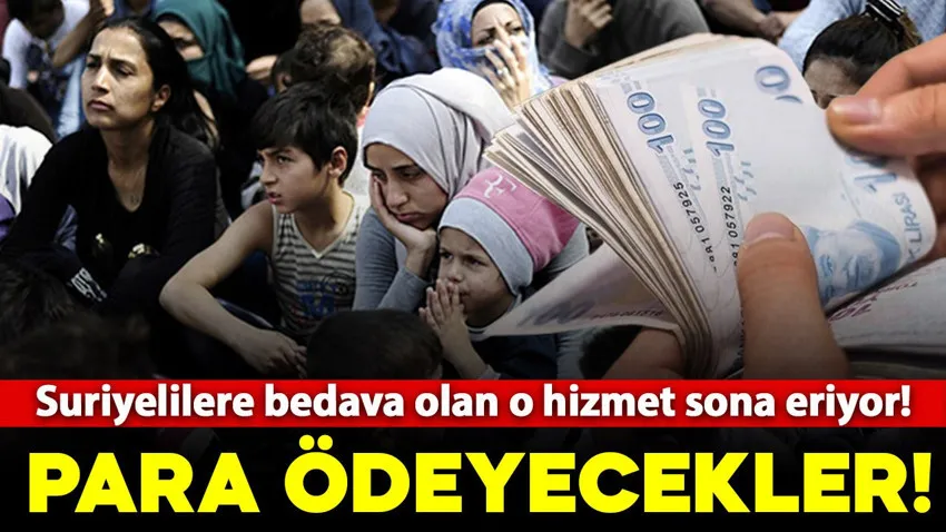 SURİYELİLERE SAĞLIK HİZMETLERİNDE ÜCRETSİZ DÖNEM SONA ERİYOR