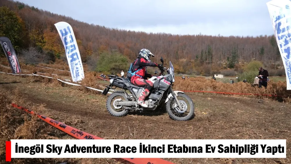 İnegöl Sky Adventure Race İkinci Etabına Ev Sahipliği Yaptı