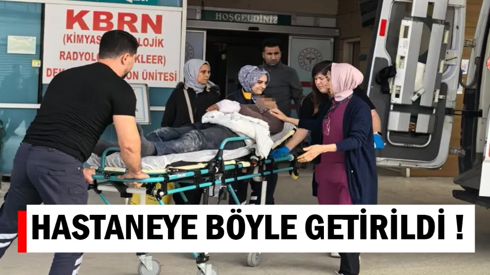 Talihsiz İşçi Elini Makineye Kaptırdı