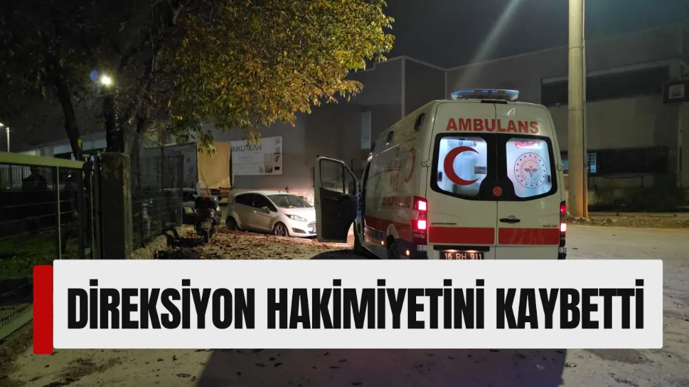 İnegöl’de motosiklet kazası: 1 yaralı